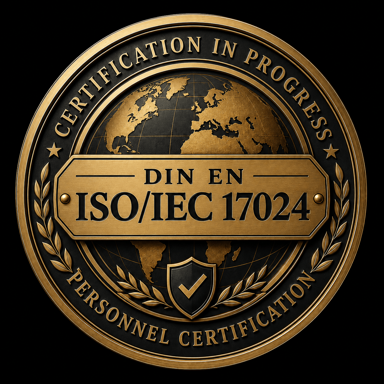 ISO/IEC 17024 personnel certification, in progress